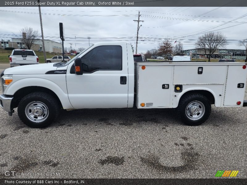 Oxford White / Steel 2015 Ford F250 Super Duty XL Regular Cab Utility