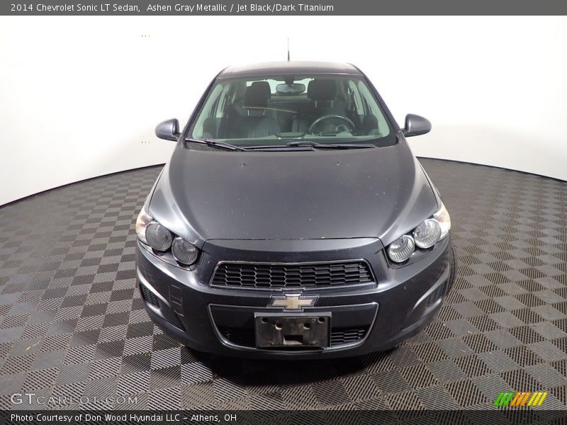 Ashen Gray Metallic / Jet Black/Dark Titanium 2014 Chevrolet Sonic LT Sedan