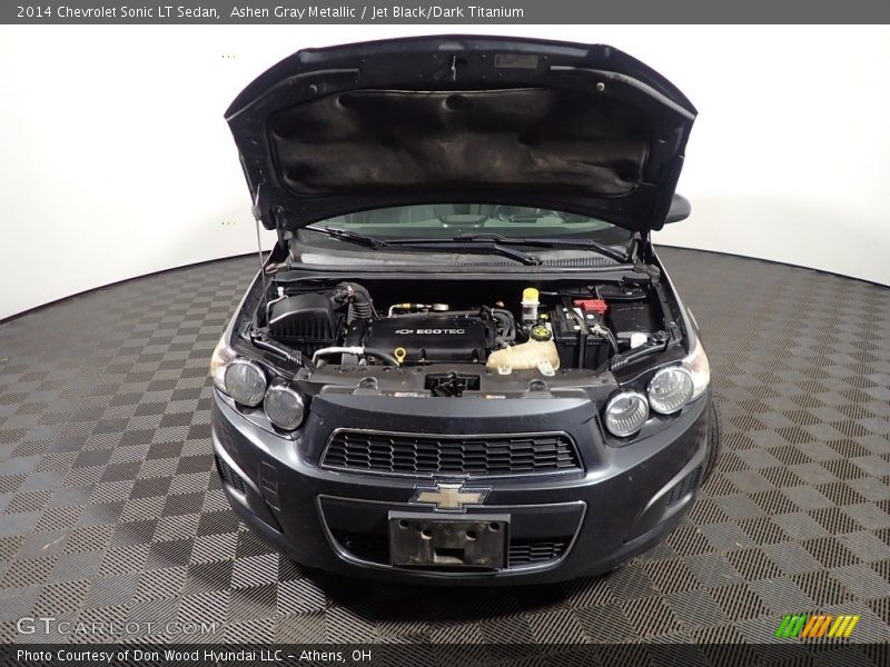 Ashen Gray Metallic / Jet Black/Dark Titanium 2014 Chevrolet Sonic LT Sedan