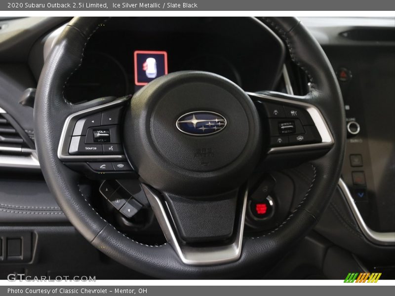 Ice Silver Metallic / Slate Black 2020 Subaru Outback 2.5i Limited
