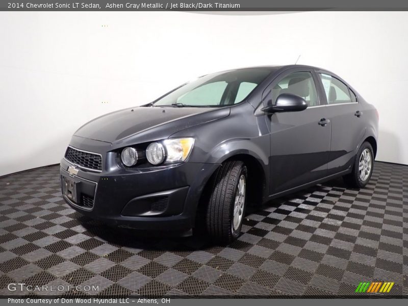 Ashen Gray Metallic / Jet Black/Dark Titanium 2014 Chevrolet Sonic LT Sedan
