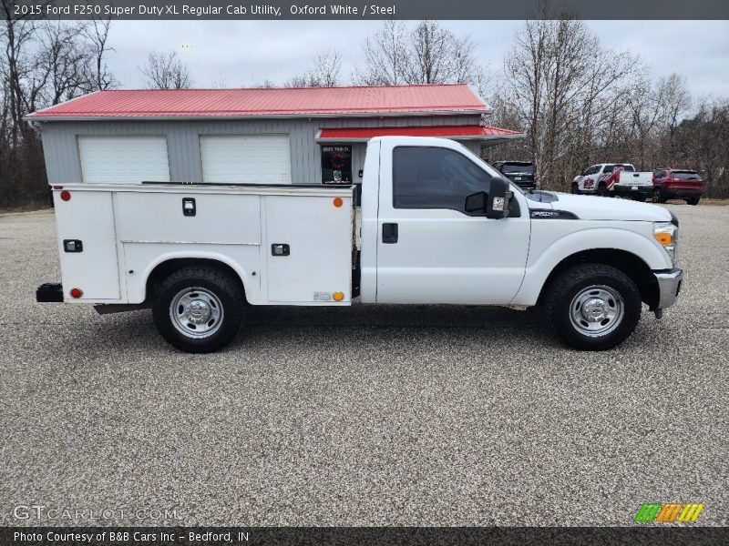 Oxford White / Steel 2015 Ford F250 Super Duty XL Regular Cab Utility