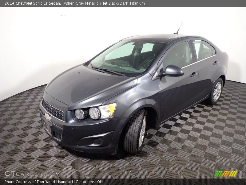 Ashen Gray Metallic / Jet Black/Dark Titanium 2014 Chevrolet Sonic LT Sedan