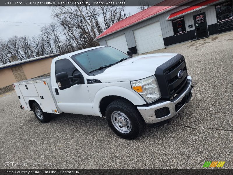 Oxford White / Steel 2015 Ford F250 Super Duty XL Regular Cab Utility