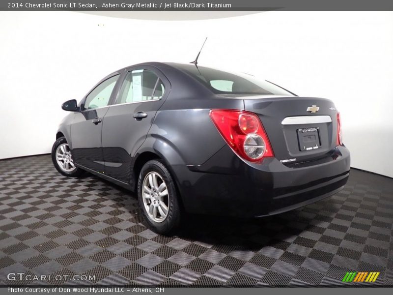 Ashen Gray Metallic / Jet Black/Dark Titanium 2014 Chevrolet Sonic LT Sedan