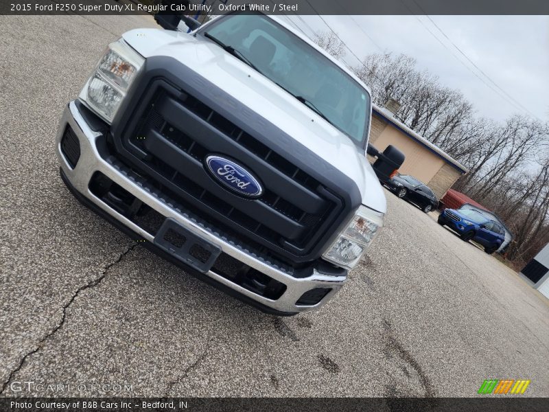 Oxford White / Steel 2015 Ford F250 Super Duty XL Regular Cab Utility