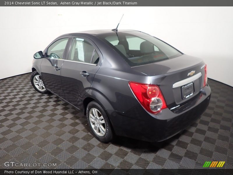 Ashen Gray Metallic / Jet Black/Dark Titanium 2014 Chevrolet Sonic LT Sedan