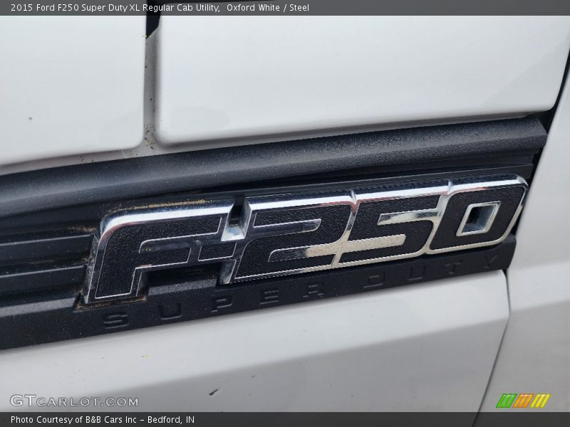 Oxford White / Steel 2015 Ford F250 Super Duty XL Regular Cab Utility