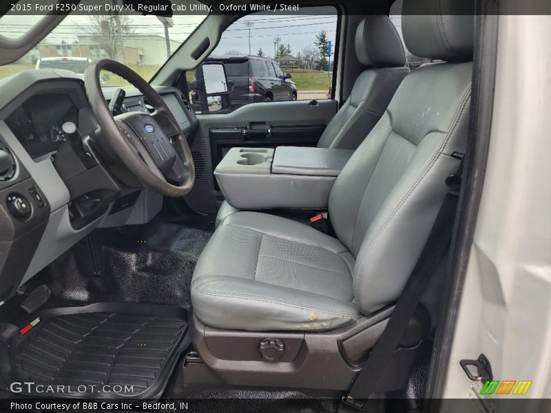 Oxford White / Steel 2015 Ford F250 Super Duty XL Regular Cab Utility