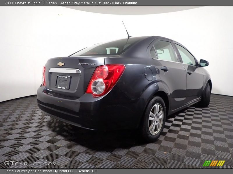 Ashen Gray Metallic / Jet Black/Dark Titanium 2014 Chevrolet Sonic LT Sedan