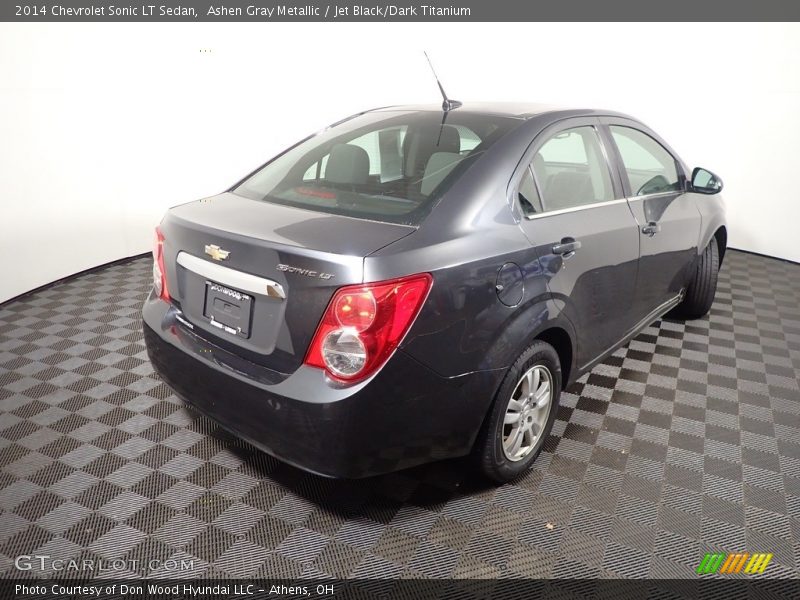 Ashen Gray Metallic / Jet Black/Dark Titanium 2014 Chevrolet Sonic LT Sedan