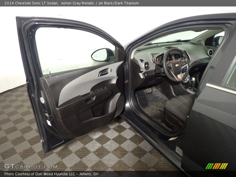 Ashen Gray Metallic / Jet Black/Dark Titanium 2014 Chevrolet Sonic LT Sedan