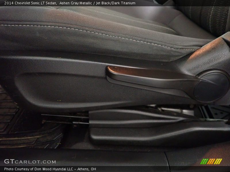 Ashen Gray Metallic / Jet Black/Dark Titanium 2014 Chevrolet Sonic LT Sedan