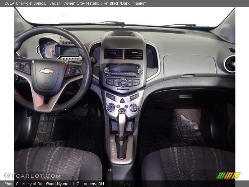 Ashen Gray Metallic / Jet Black/Dark Titanium 2014 Chevrolet Sonic LT Sedan