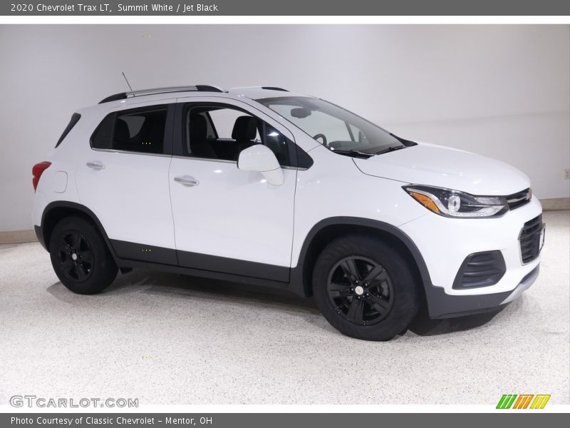 Summit White / Jet Black 2020 Chevrolet Trax LT