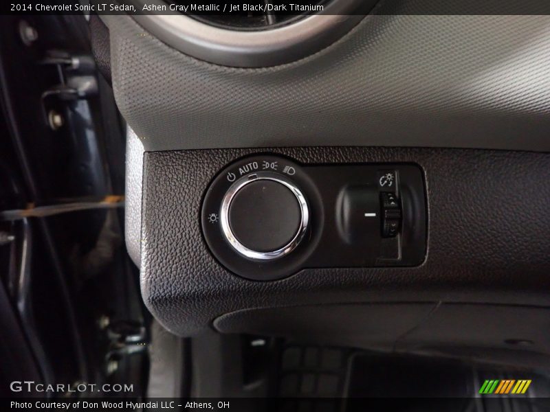 Ashen Gray Metallic / Jet Black/Dark Titanium 2014 Chevrolet Sonic LT Sedan
