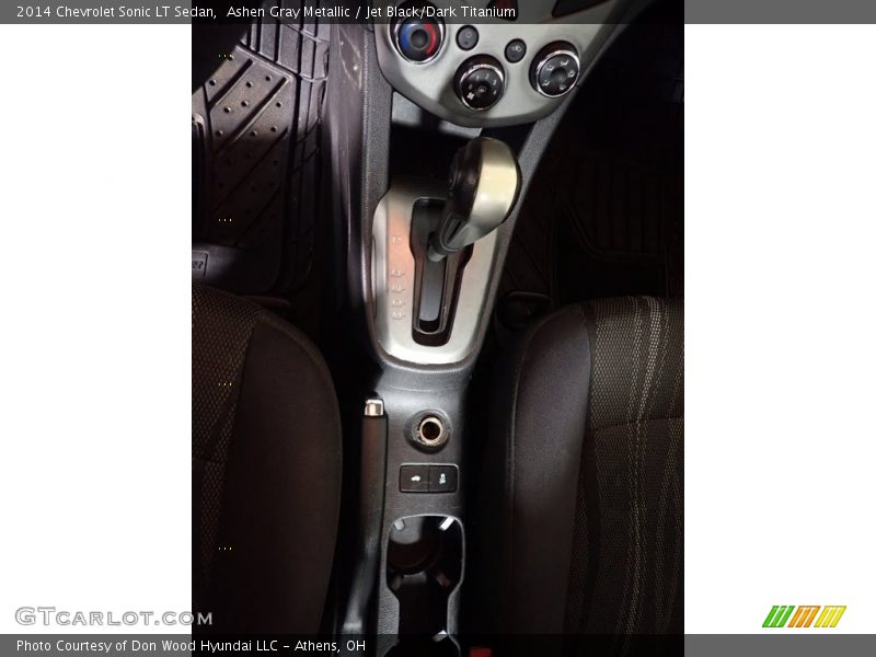 Ashen Gray Metallic / Jet Black/Dark Titanium 2014 Chevrolet Sonic LT Sedan