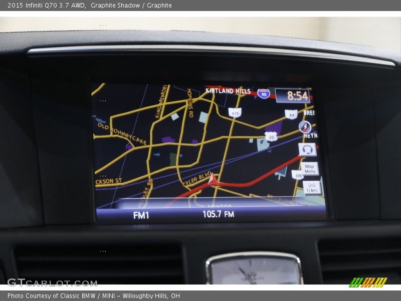 Navigation of 2015 Q70 3.7 AWD