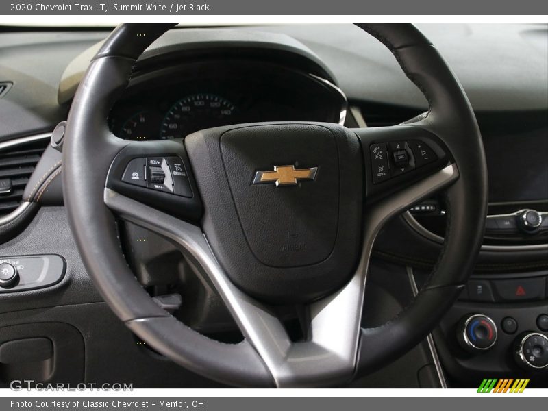 Summit White / Jet Black 2020 Chevrolet Trax LT