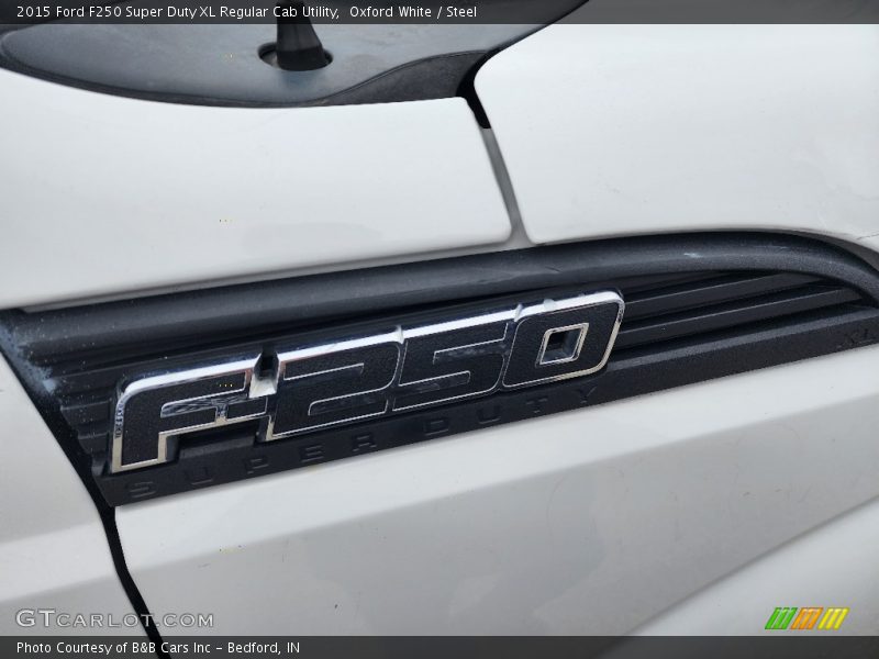 Oxford White / Steel 2015 Ford F250 Super Duty XL Regular Cab Utility
