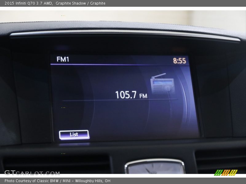 Graphite Shadow / Graphite 2015 Infiniti Q70 3.7 AWD
