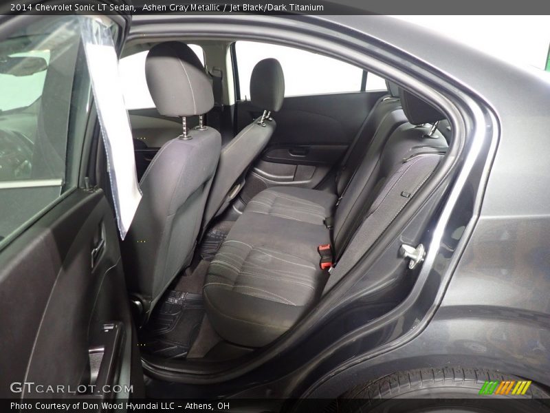 Ashen Gray Metallic / Jet Black/Dark Titanium 2014 Chevrolet Sonic LT Sedan