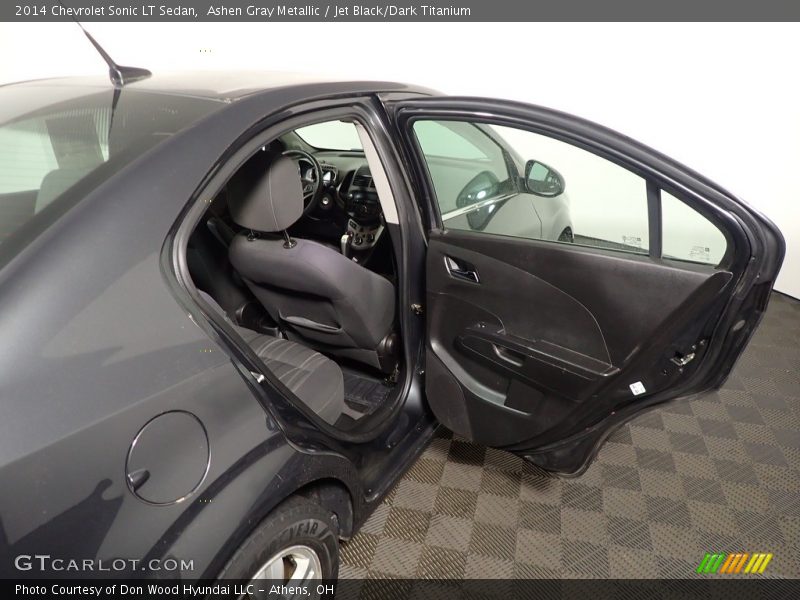 Ashen Gray Metallic / Jet Black/Dark Titanium 2014 Chevrolet Sonic LT Sedan
