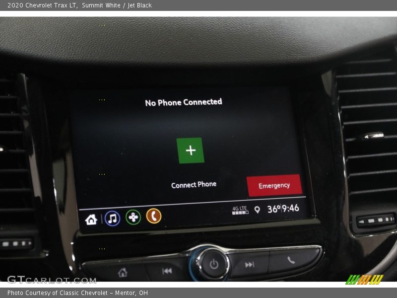 Summit White / Jet Black 2020 Chevrolet Trax LT