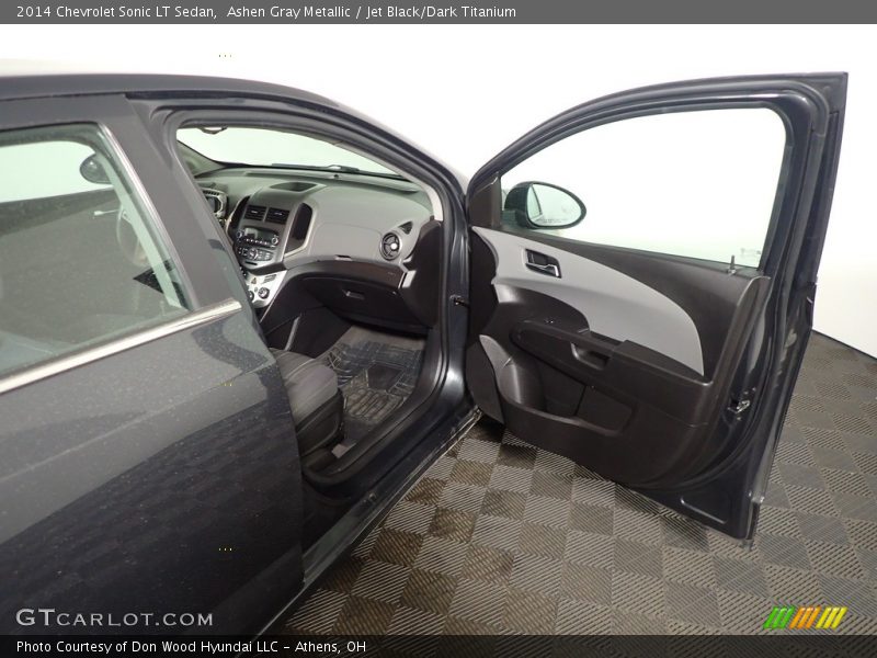 Ashen Gray Metallic / Jet Black/Dark Titanium 2014 Chevrolet Sonic LT Sedan