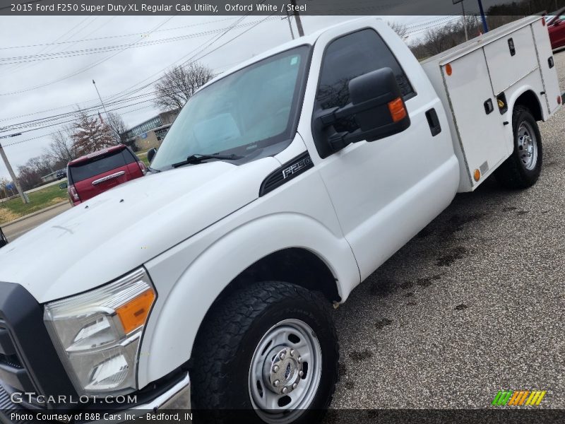 Oxford White / Steel 2015 Ford F250 Super Duty XL Regular Cab Utility