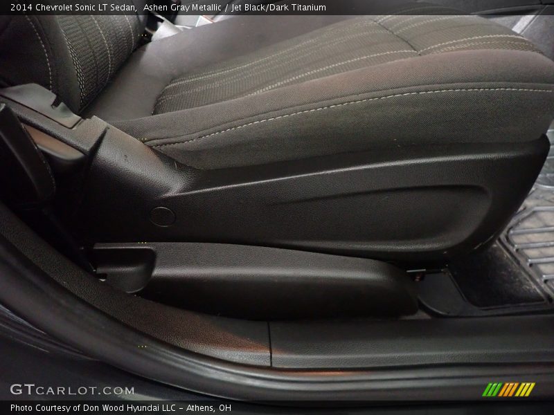 Ashen Gray Metallic / Jet Black/Dark Titanium 2014 Chevrolet Sonic LT Sedan