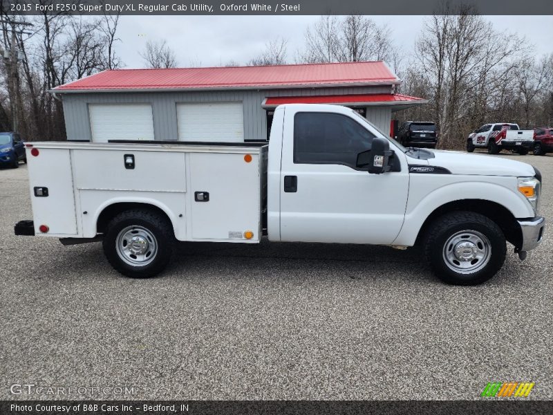 Oxford White / Steel 2015 Ford F250 Super Duty XL Regular Cab Utility