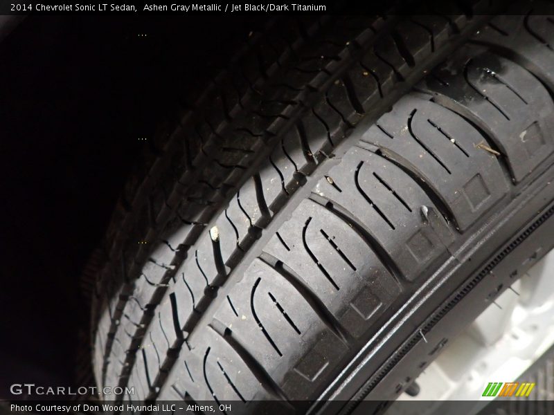Ashen Gray Metallic / Jet Black/Dark Titanium 2014 Chevrolet Sonic LT Sedan