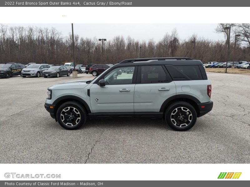 Cactus Gray / Ebony/Roast 2022 Ford Bronco Sport Outer Banks 4x4