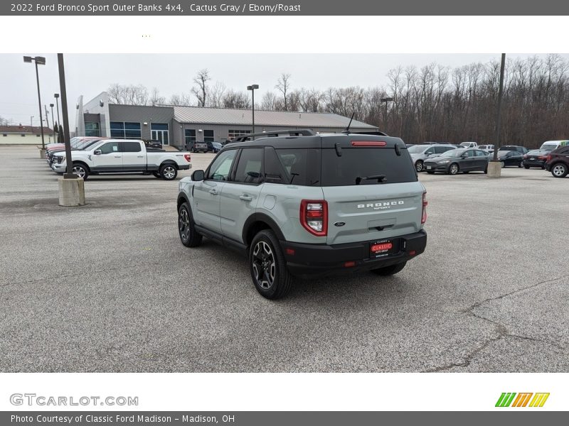 Cactus Gray / Ebony/Roast 2022 Ford Bronco Sport Outer Banks 4x4