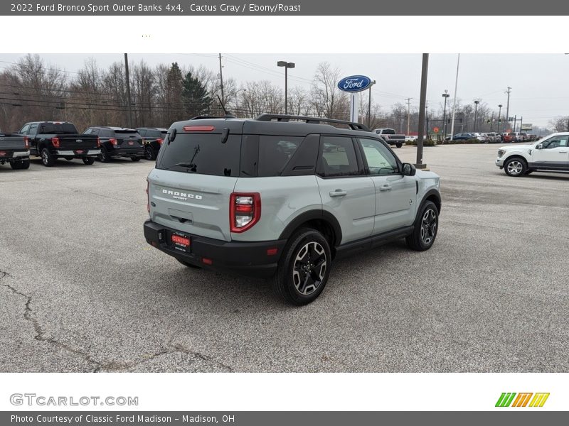 Cactus Gray / Ebony/Roast 2022 Ford Bronco Sport Outer Banks 4x4
