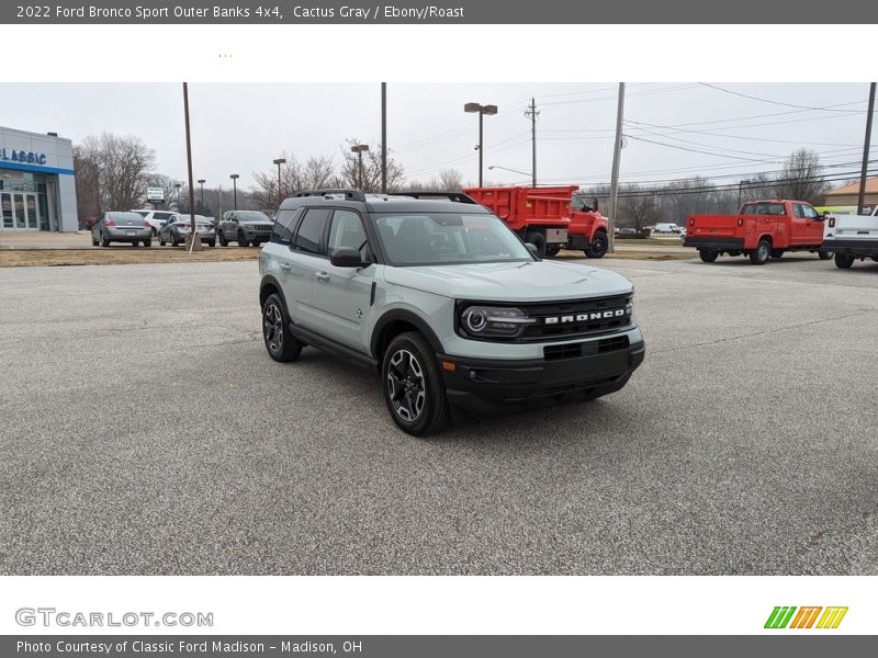 Cactus Gray / Ebony/Roast 2022 Ford Bronco Sport Outer Banks 4x4
