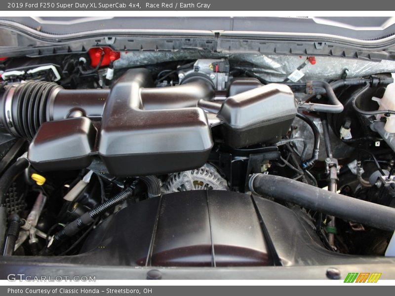 Race Red / Earth Gray 2019 Ford F250 Super Duty XL SuperCab 4x4