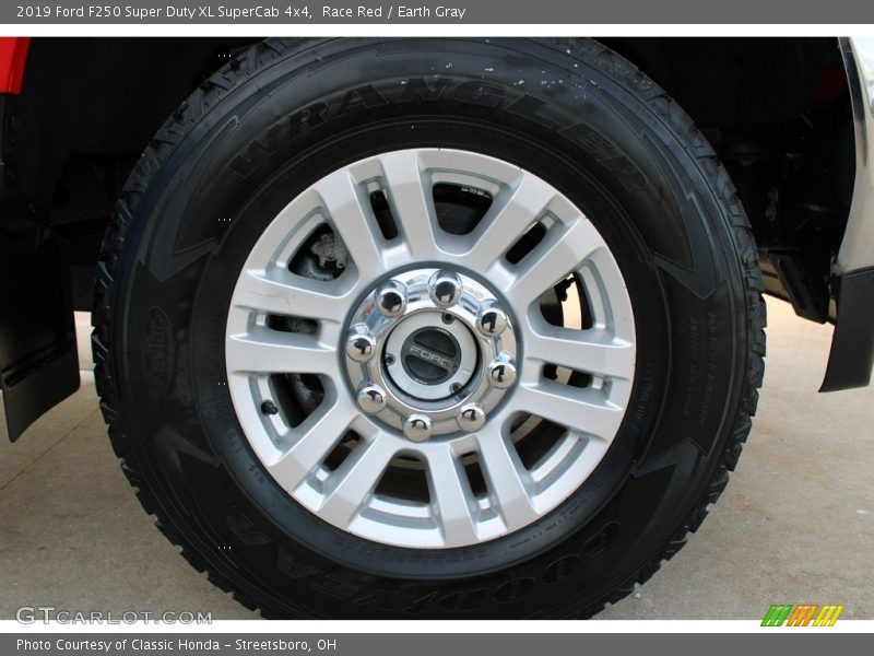 Race Red / Earth Gray 2019 Ford F250 Super Duty XL SuperCab 4x4