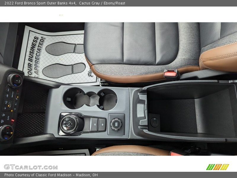 Controls of 2022 Bronco Sport Outer Banks 4x4