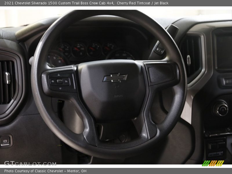  2021 Silverado 1500 Custom Trail Boss Crew Cab 4x4 Steering Wheel