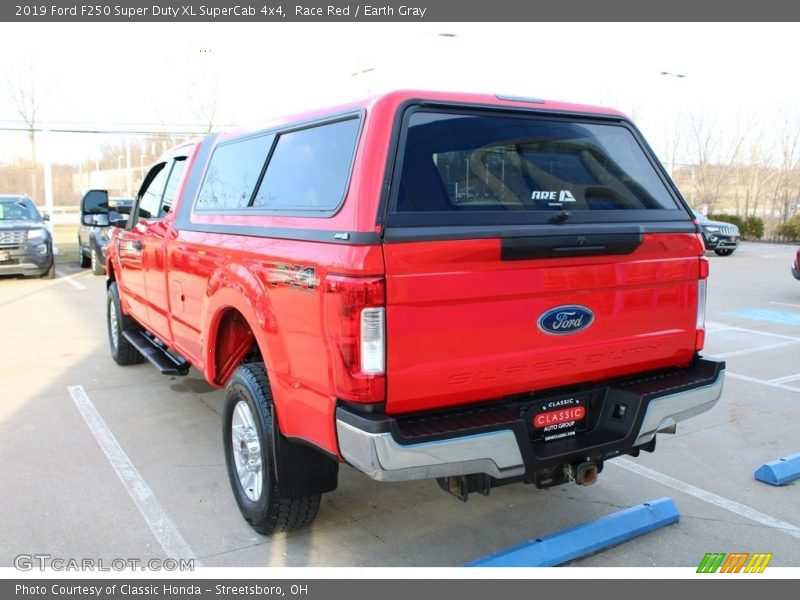 Race Red / Earth Gray 2019 Ford F250 Super Duty XL SuperCab 4x4