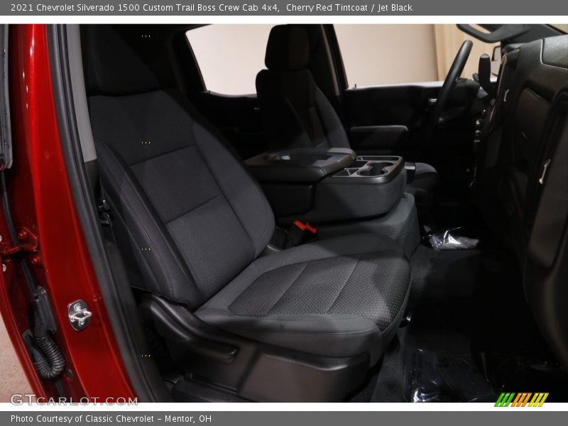 Front Seat of 2021 Silverado 1500 Custom Trail Boss Crew Cab 4x4