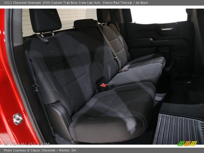 Rear Seat of 2021 Silverado 1500 Custom Trail Boss Crew Cab 4x4