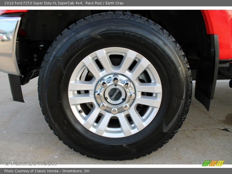 Race Red / Earth Gray 2019 Ford F250 Super Duty XL SuperCab 4x4