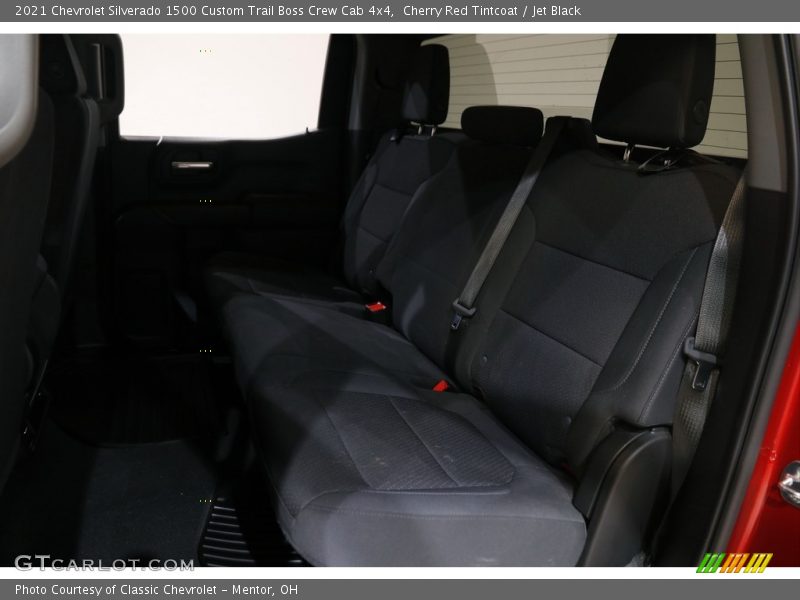 Cherry Red Tintcoat / Jet Black 2021 Chevrolet Silverado 1500 Custom Trail Boss Crew Cab 4x4