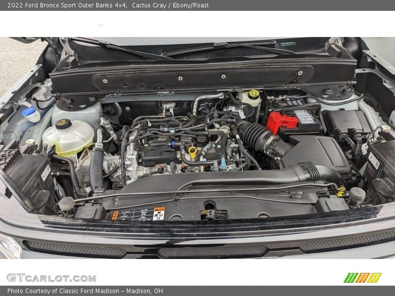  2022 Bronco Sport Outer Banks 4x4 Engine - 1.5 Liter Turbocharged DOHC 12-Valve Ti-VCT EcoBoost 3 Cylinder