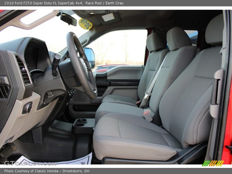 Race Red / Earth Gray 2019 Ford F250 Super Duty XL SuperCab 4x4