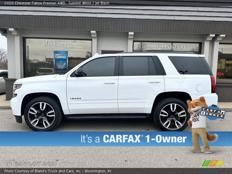 Summit White / Jet Black 2020 Chevrolet Tahoe Premier 4WD