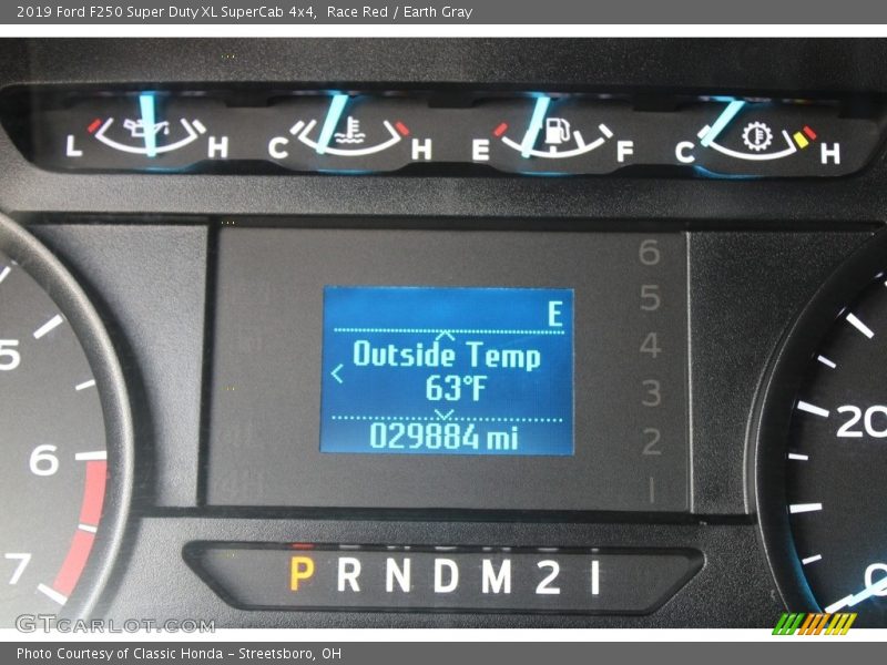 Race Red / Earth Gray 2019 Ford F250 Super Duty XL SuperCab 4x4